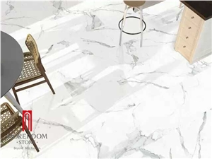 Foshan Porcelain Tiles That Looks Like Carrara and Calcatta White Marble for Luxury Decoration Foshan Porcelain Tiles That Looks Like Carrara and Calcatta White Marble for Luxury Decoration