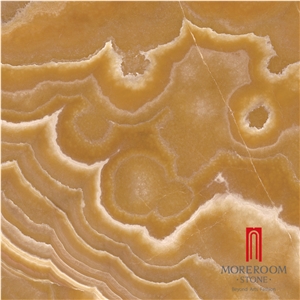 Gold Color Full Glazed Glossy Onyx Porcelain Tile Look Like Onyx
