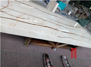 Thin Marble with Alumnium Honeycomb Panel Backing Marble Kitchen Tops