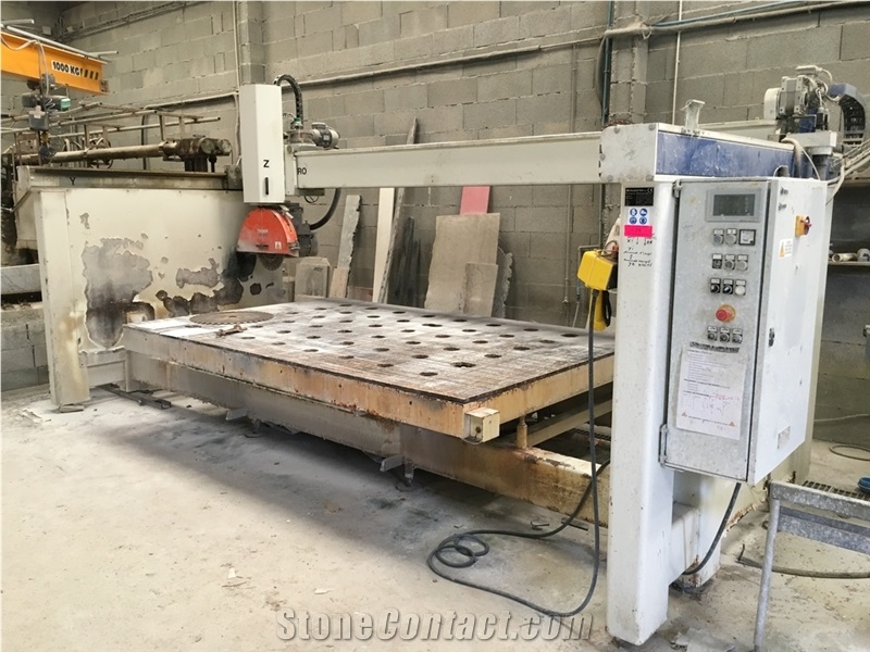 Italian Bridge Saw Metal Quattro Year 2008 - Secondhand Cutting Machine