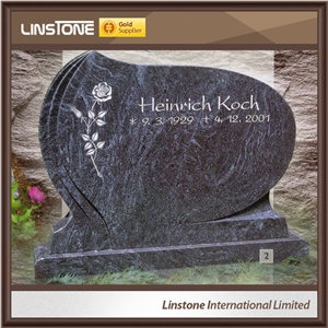 Cheap China Blue Bahama Granite Large Headstone for Sale Cheap China Blue Bahama Granite Large Headstone for Sale