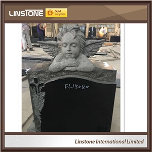 Small Size Design Headstone with Angel Wings for Children Babies Small Size Design Headstone with Angel Wings for Children Babies