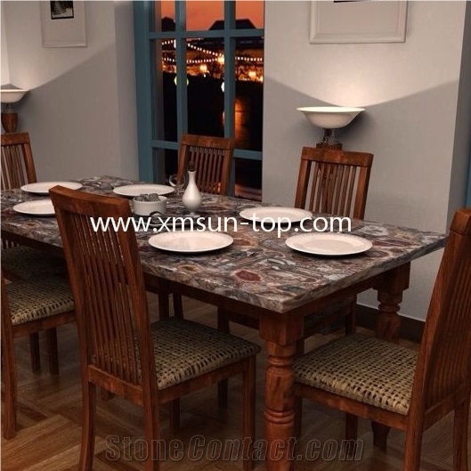 Brown Petrified Wood Semiprecious Stone Slabs&Tiles, Brown Precious Stone Panels, Semi Precious Stone Slab, Fossilized Wood Brown Gemstone Slab for Table Tops,Work Desk, Fireplace, Interior Decoration