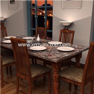 Brown Petrified Wood Semiprecious Stone Slabs&Tiles, Brown Precious Stone Panels, Semi Precious Stone Slab, Fossilized Wood Brown Gemstone Slab for Table Tops,Work Desk, Fireplace, Interior Decoration