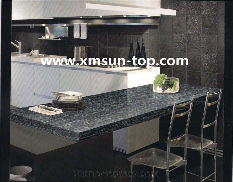 Dark Blue Tiger Eye Semiprecious Stone Tiles&Slabs/Blue Semi Precious Cut to Size/Tiger Eye Gemstone Tiles/Tiger Eye Precious Stone Panels/Interior Decoration