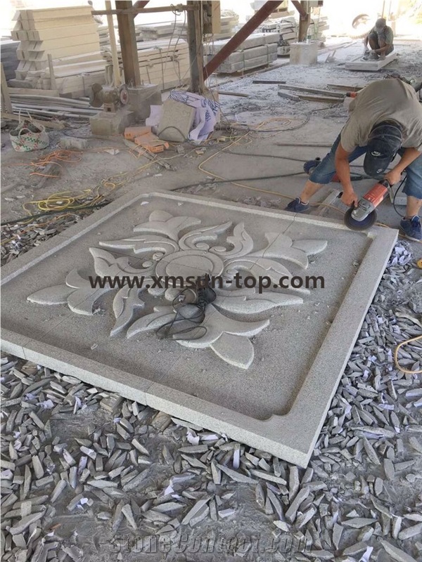 G603 Granite Sculptures Relief &Chinese Grey Granite Sculptures