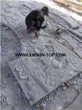 G617 Granite Patterns Reliefs&Relieve/Light Pink Granite Wall Reliefs/Lilac Pink Granite Relievos/Misty Rose Granite Etchings/Pearl Pink Granite Engraving Ideas/Relief Design/Relief Carving/Engravings