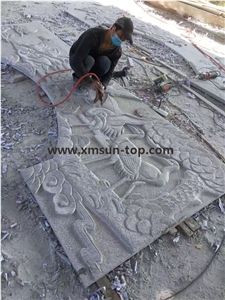G617 Granite Sculptures & Chinese Pink Granite Sculptured Relief & Etching & Engraving Wall Relif G617 Granite Sculptures & Chinese Pink Granite Sculptured Relief & Etching & Engraving Wall Relif