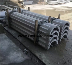 G617 Roman Column/Light Pink Granite Sculptured Columns/Architectural Columns/Building Decorative/Misty Rose Granite Column/Lilac Pink Granite Pillar/Outdoors Column/Landscape Column/Carving Column