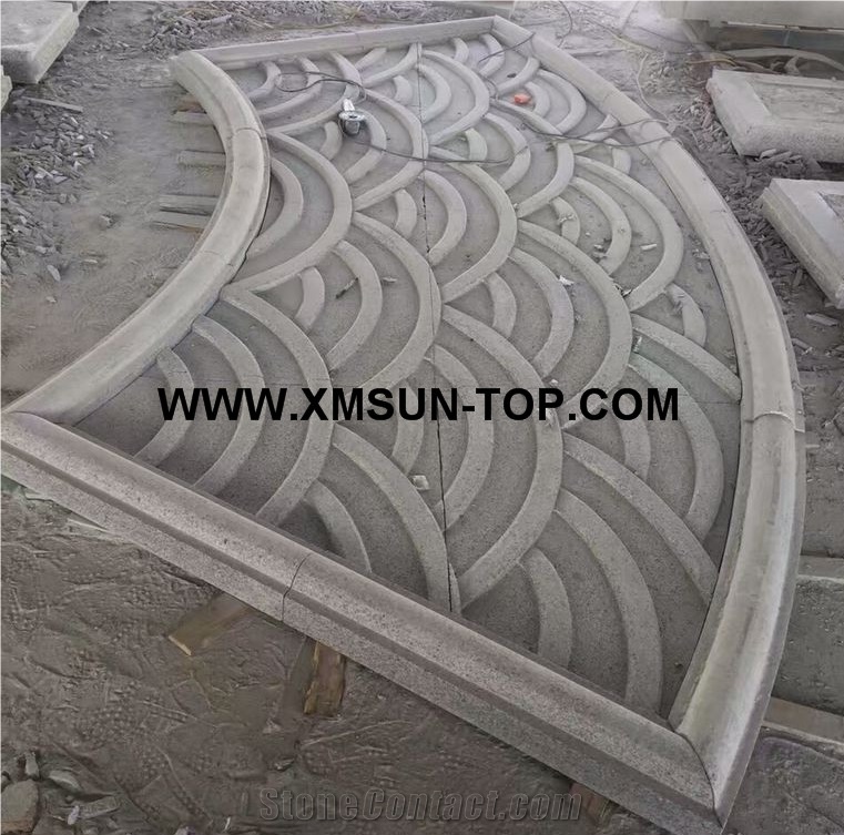 G623 Reliefs&Relieve/China Bianco Sardo Granite Wall Reliefs/White Flower Granite Relievos/Gamma Grey Granite Etchings/Rosa Beta Granite Engraving Ideas/Relief Design/Relief Carving/Engravings