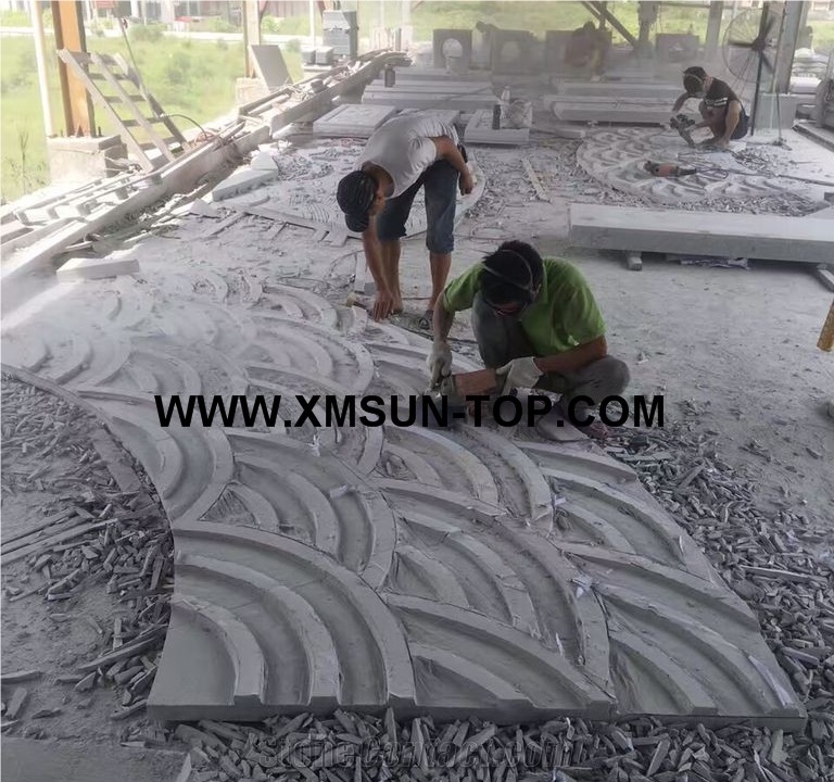 G623 Reliefs&Relieve/China Bianco Sardo Granite Wall Reliefs/White Flower Granite Relievos/Gamma Grey Granite Etchings/Rosa Beta Granite Engraving Ideas/Relief Design/Relief Carving/Engravings
