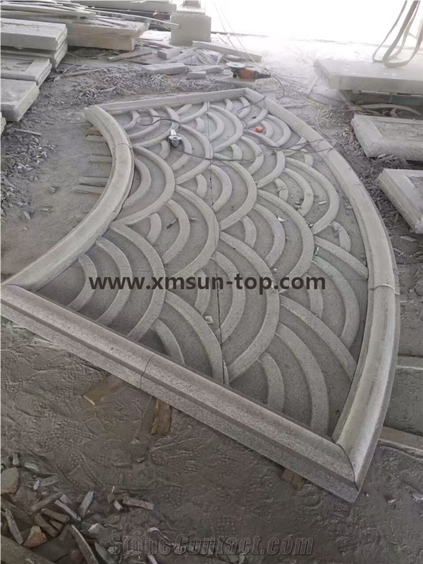 G623 Sculptures & Rosa Beta Garden Sculptured Relief & Etching