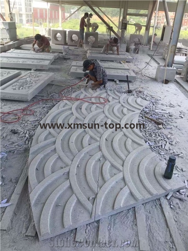 G623 Sculptures & Rosa Beta Garden Sculptured Relief & Etching