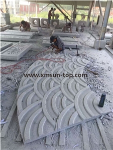 G623 Sculptures & Rosa Beta Garden Sculptured Relief & Etching