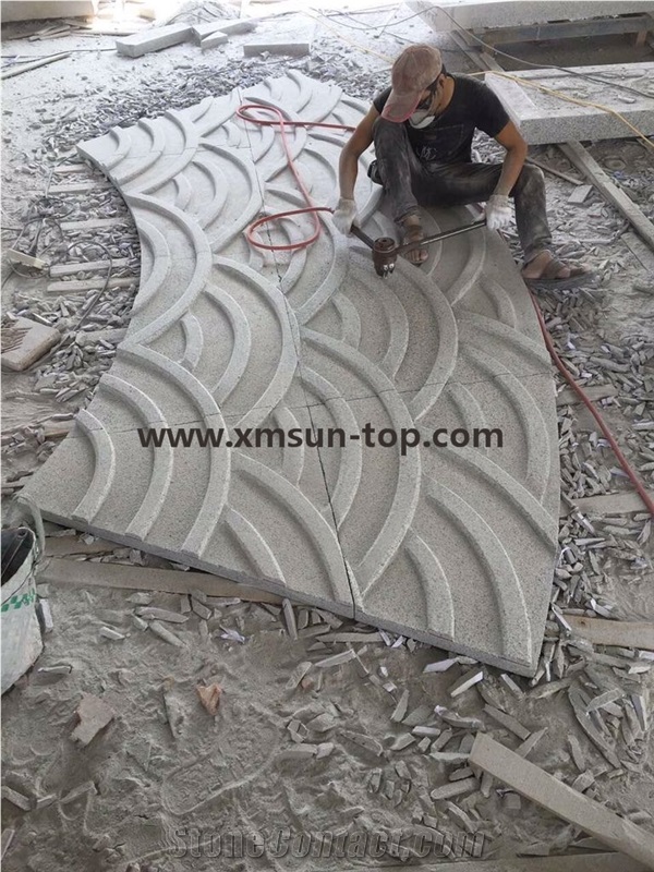 G623 Sculptures & Rosa Beta Garden Sculptured Relief & Etching