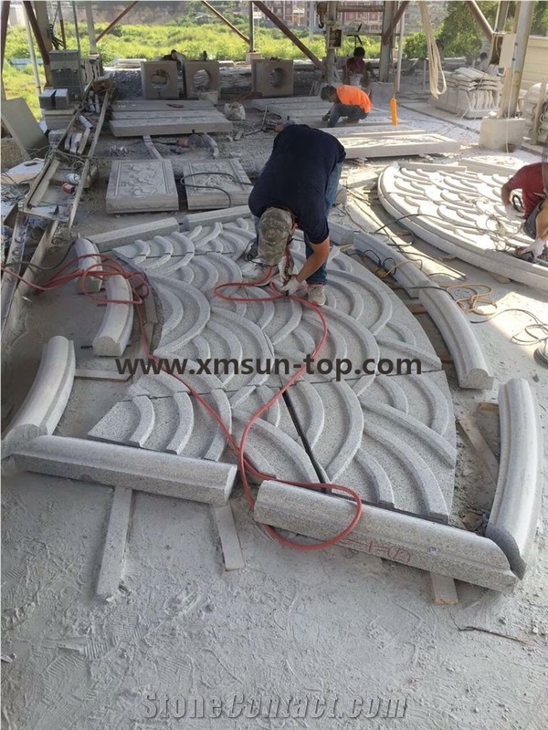 G623 Sculptures & Rosa Beta Garden Sculptured Relief & Etching