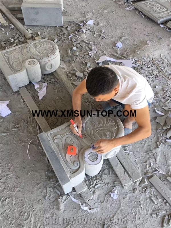 G654 Granite Engravings Drum/Reliefs&Relieve/Sesame Black Granite Reliefs/China Impala Granite Relievos/New Jasberg Granite Etchings/Dark Grey Granite Engraving Ideas/Relief Design/Relief Carving