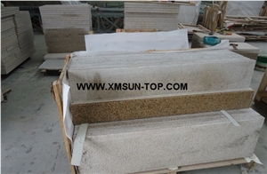 G682 Granite Stair & Steps/Rusty Yellow Granite Stair Treads and Risers
