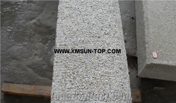 G682 Granite Steps & Stair/Rusty Yellow Granite Stair Riser/Padang Golden Leaf Granite Stair Treads/Exterior Stone Steps