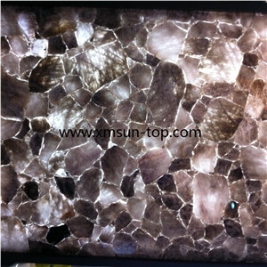 Grey Crystal Stone Backlit Slabs, Smoke Quartz, Grey Semi-Precious Stone Tiles, Luxury Translucent Grey Rock Crystal Stone Panels,Semi Precious Stone Slab,Grey Crystal Gemston Slab,Interior Decoration Grey Crystal Stone Backlit Slabs, Smoke Quartz, Grey Semi-Precious Stone Tiles, Luxury Translucent Grey Rock Crystal Stone Panels,Semi Precious Stone Slab,Grey Crystal Gemston Slab,Interior Decoration
