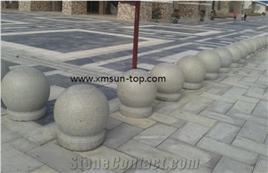 Haicang White Granite Parking Stone, China G623 Car Stop Stones, Gamma Grey Granite Parking Curbs& Barriers, Padang New Rosa Car Parking Stone, Landscaping Natural Stone, Garden Stone