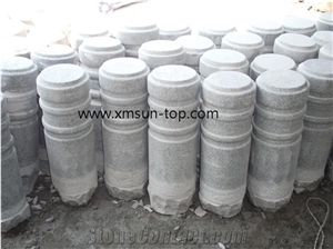 Haicang White Granite Parking Stone, China G623 Car Stop Stones, Gamma Grey Granite Parking Curbs& Barriers, Padang New Rosa Car Parking Stone, Landscaping Natural Stone, Garden Stone