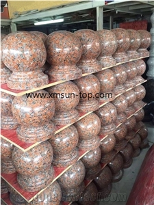 Maple Red Parking Stone, Maple Leaf Red Car Stop Stones, G562 Granite  Parking Curbs& Barriers, Crown Red Parking Stone, China Capao Bonito Landscaping Natural Stone, Garden Stone