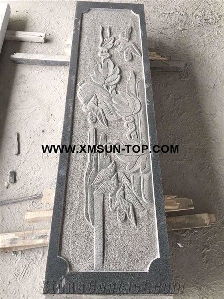 Nero Impala Granite Relief&Relieve/Sesame Black Granite Wall Relief/China Impala Granite Relievos/New Jasberg Granite Etchings/Dark Grey Granite Engraving Ideas/Relief Design/Relief Carving/Engravings