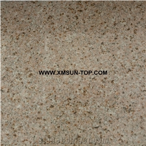 Polished G682 Granite Steps/Desert Gold Granite Stair/Gold Leaf China Granite Stair Riser&Stair Treads/Golden Sand Granite Steps &Staircase