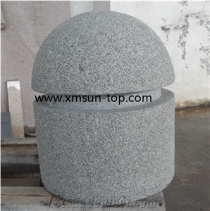 Sesame Black Parking Stones, China G654 Black Granite Car Stop Stones, Dark Grey Granite Parking Curbs& Barriers, China Impala Nero Car Parking Stone, Landscaping Natural Stone, Garden Stone