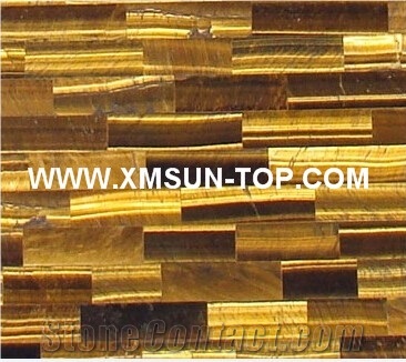 Tiger Eye Semiprecious Stone with Different Colors/Luxury Semi-Precious Stone Slab&Tile&Customized/Semi Precious Stone Slab for Wall Cladding&Flooring/Semi-Precious Stone Panel/Interior Decoration