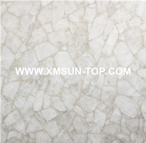 White Crystal Semi-Precious Stone Bathtubs/Pure White Semiprecious Bath Tubs/Interior Decoration/Bathtub Panels