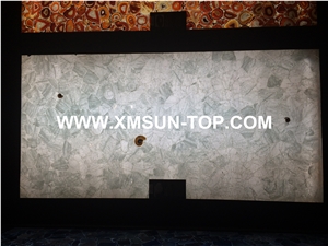 White Crystal Semi-Precious Stone Bathtubs/Pure White Semiprecious Bath Tubs/Interior Decoration/Bathtub Panels