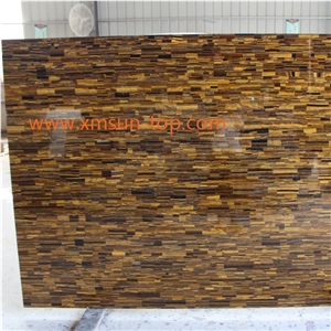 Yellow Tiger Eye Stone Slabs, Luxury Semiprecious Stone Slab&Tile, Decoration Semi Precious Wall & Floor Covering, Tiger Eye Gemstone, Precious Stone Slabs&Customized, Yellow Tiger Eye Gemstone Tiles
