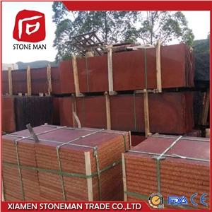 Chilly Red Slabs & Tiles, China Red Granite