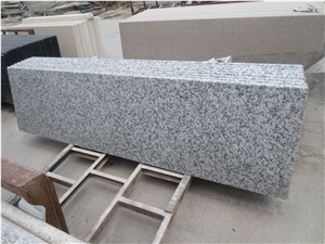 China Grey Big White Flower Barry Blue Beta White Granite G439 Kitchen Top Benchtop Vanity Top