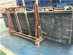 China Nero Portoro, Black Portoro, Silver Portoro, Silver Dragon, Silver White, White & Black Vein Marble Kitchen Benchtop Island Tops