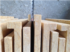 Egytpian Yellow Marble Slab & Tile & Paver,Cut-To-Size, Drop Face Coping, Square Edge Coping and Bullnose Coping, Pavers,Wallstone