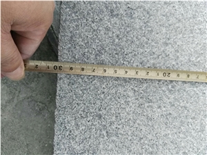 Fujian Sesame Grey Granite G654, China Impala, Slabs, Tiles, Cut-To-Size,Pavers, Drop Face Coping, Square Edge Coping and Bullnose Coping, Wallstone