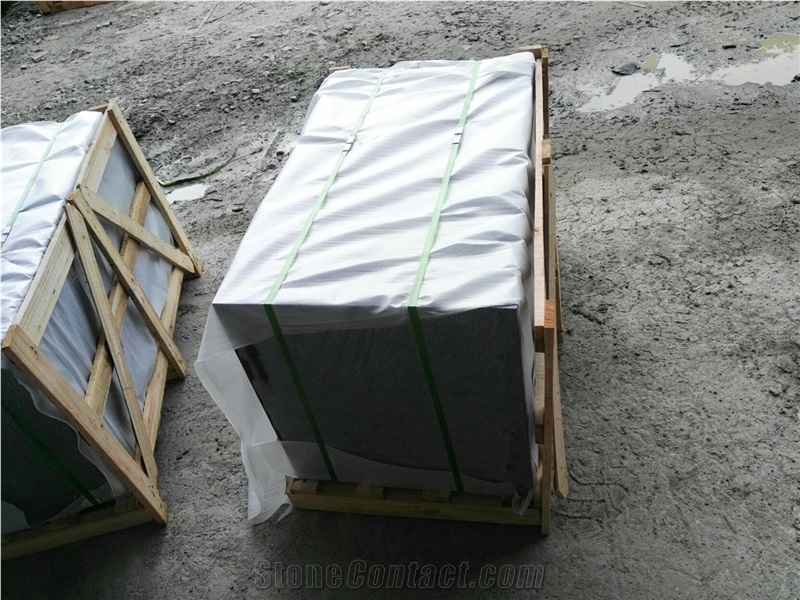 Fujian Sesame Grey Granite G654, China Impala, Slabs, Tiles, Cut-To-Size,Pavers, Drop Face Coping, Square Edge Coping and Bullnose Coping, Wallstone
