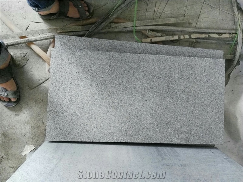 Fujian Sesame Grey Granite G654, China Impala, Slabs, Tiles, Cut-To-Size,Pavers, Drop Face Coping, Square Edge Coping and Bullnose Coping, Wallstone