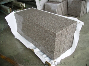 Hot Sale G687 Misty Mauve Peach Red Peach Flower Granite Kitchen Top Benchtop Vanity Top Slab