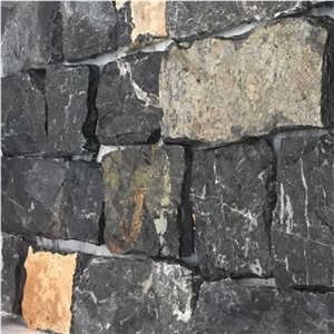 Field Stone Green Inkstone for Outdoor Decoration