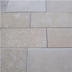 Limestone Material Roman Beige Tile and Slab