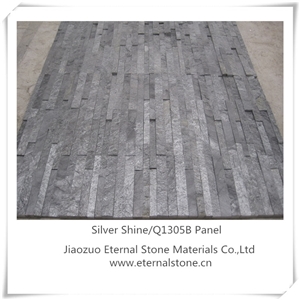Mica Rock Silver Shine Cultured Stone and Panel