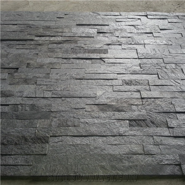 Mica Rock Silver Shine Cultured Stone and Panel