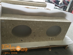 Artificial Marble Bathroom Countertops/ Artificial Marble Countertops/ Artificial Marble Bathroom Vanity Tops