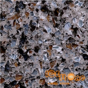 Colorful Diamond/Quartz Stone Solid Surfaces Polished Slabs Tiles Engineered Stone Artificial Stone Slabs for Hotel Kitchen,Bathroom Backsplash Walling Panel Customized Edge