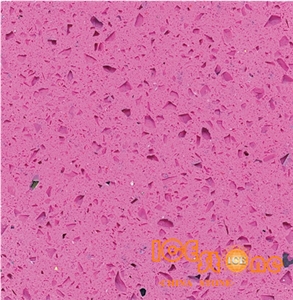 Crystal Pink/Quartz Stone Solid Surfaces Polished Slabs Tiles Engineered Stone Artificial Stone Slabs for Hotel Kitchen,Bathroom Backsplash Walling Panel Customized Edge