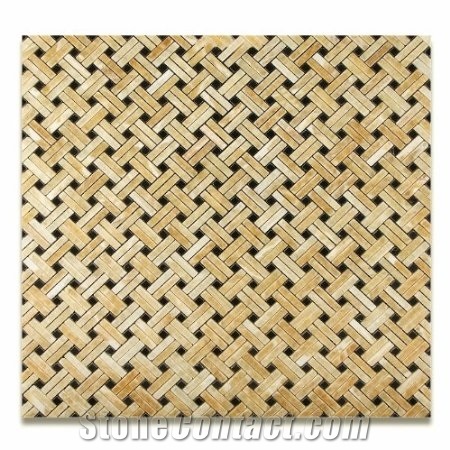 Honey Onyx Wall Mosaic,Honey Onyx Floor Mosaic,Yellow Wooden Onyx Wall Mosaic